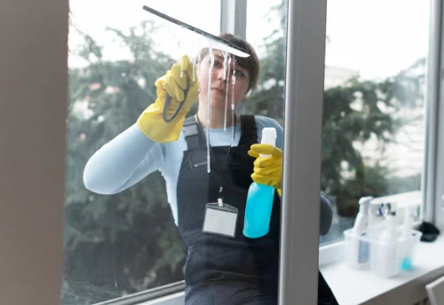 Nettoyage de vitres intérieures et extérieures à Roubia